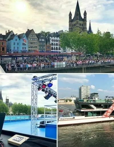 DJ Köln Düsseldorfer Party Rhein